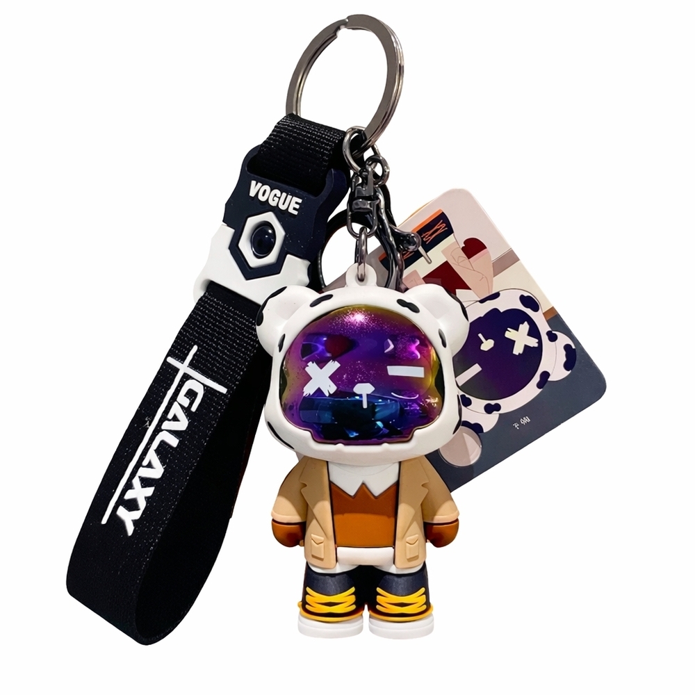 🔥 Galaxy Astronaut Bear Bag Charm | Luxury Street Collectible